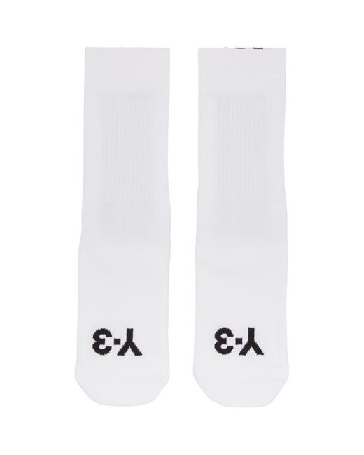 Y-3 Logo Stripe Socks