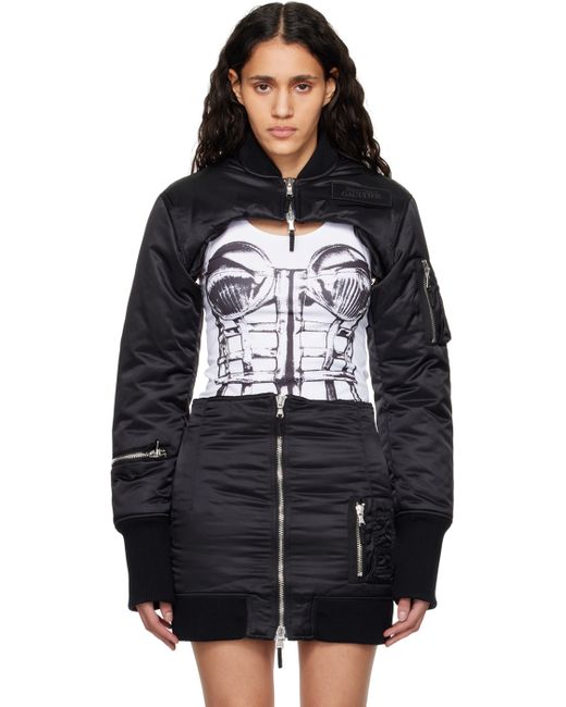 Jean Paul Gaultier The Cropped Bomber Jacket