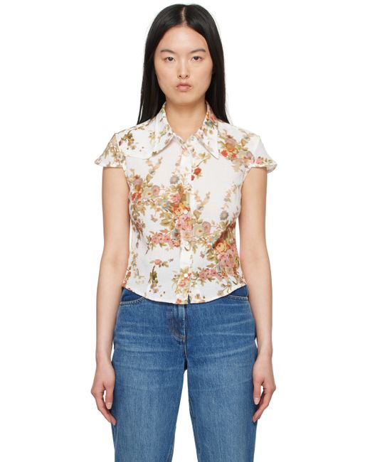 Our Legacy White Daisy Shirt
