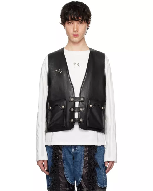 Thug Club Hardware Leather Vest