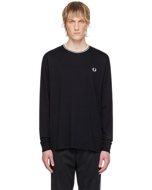 Fred Perry Twin Tipped Long Sleeve T-Shirt