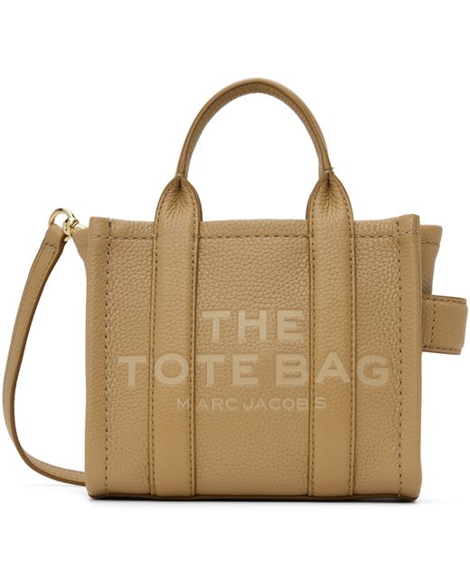 Marc Jacobs Taupe The Leather Crossbody Tote