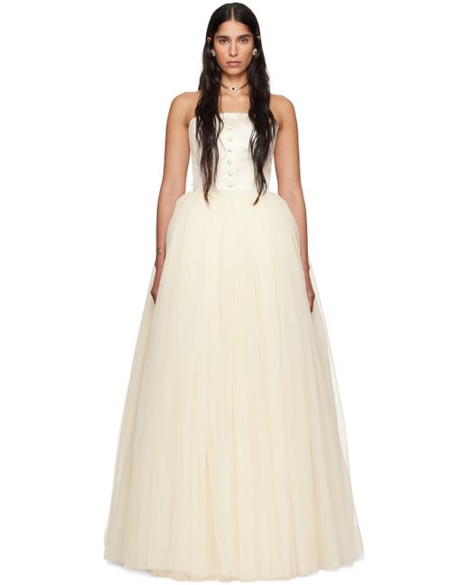 Bode Exclusive Off Harbour Maxi Dress