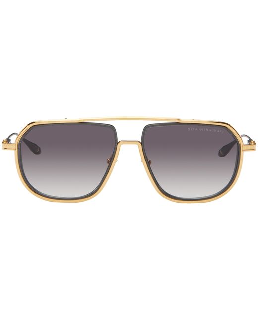 DITA Eyewear Gold Intracraft Sunglasses