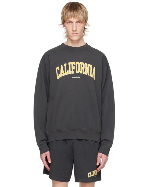 Sporty & Rich Gray California Sweatshirt
