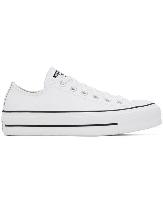 Converse Chuck Taylor All Star Platform Leather Low Top Sneakers