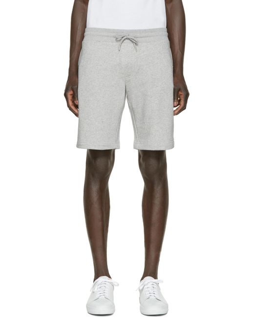 Moncler Grey and Tricolor Lounge Shorts