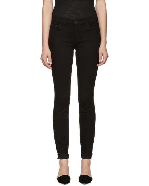 Proenza Schouler Black PS-J5 Ultra Skinny Stretch Jeans