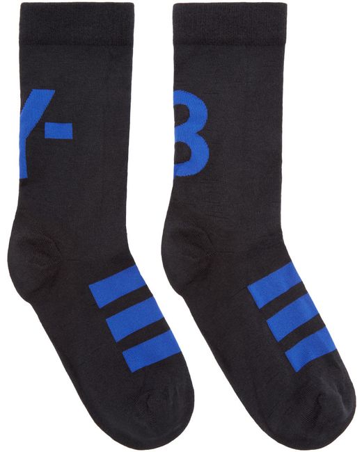 Y-3 Black Logo Ankle Socks