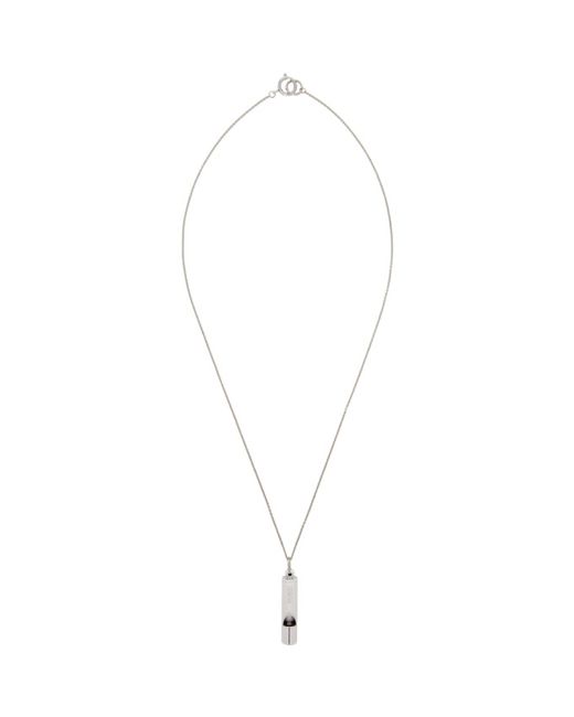 Hugo Boss E-Whistle Necklace