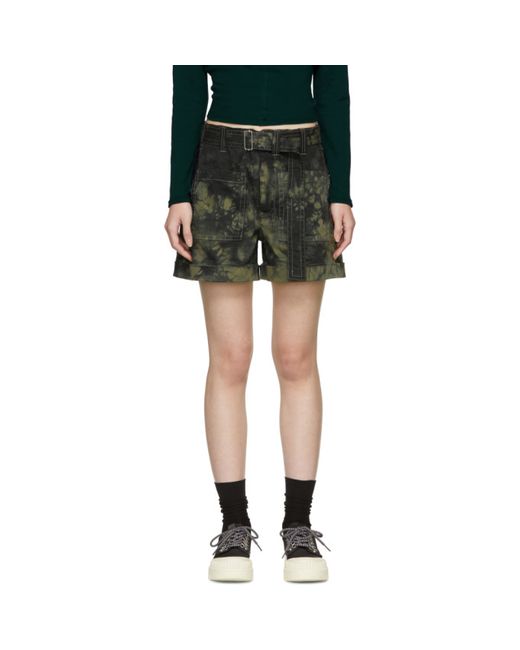 Proenza Schouler and Black Slouchy Shorts