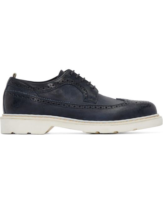 Officine Creative Navy Pigalle Brogues