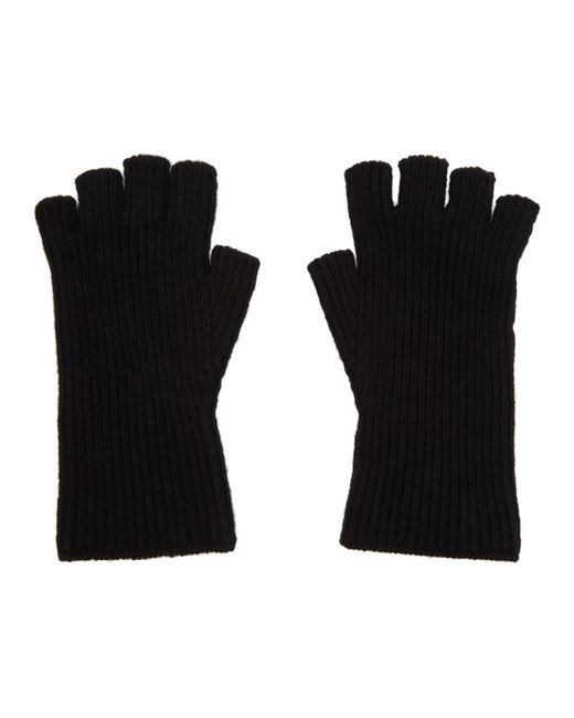 Julius Rib Text Gloves