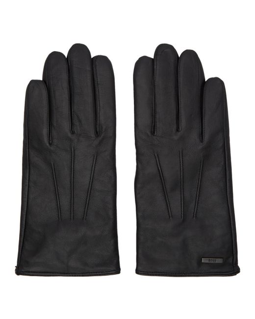 Boss Leather Hainz Gloves