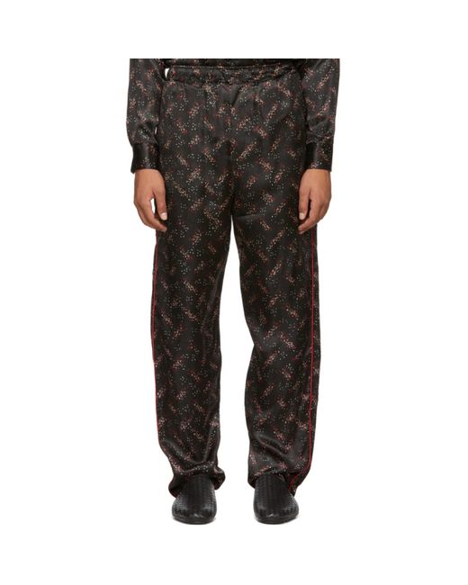 Bottega Veneta Pixel Print Pyjama Trousers