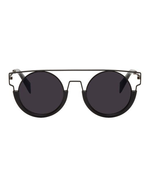 Yohji Yamamoto Round Wire Frame Sunglasses
