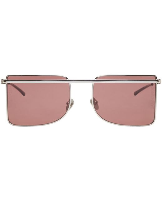 Calvin Klein 205W39Nyc Rectangular Brow Bar Sunglasses