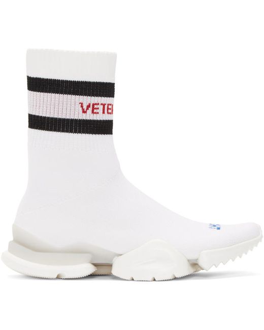 Vetements Reebok Edition Sock Pump High-Top Sneakers