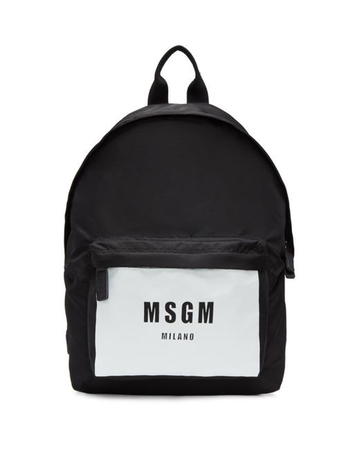 Msgm Logo Backpack