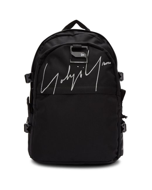 Yohji Yamamoto Logo Carrier Backpack