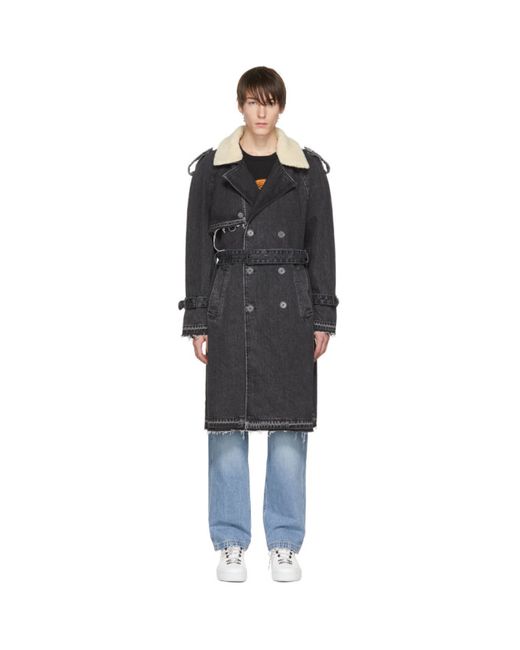 Off-White Levis Made and Crafted Edition Denim Trench Coat