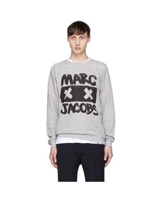 Marc Jacobs Logo X-Face Sweatshirt