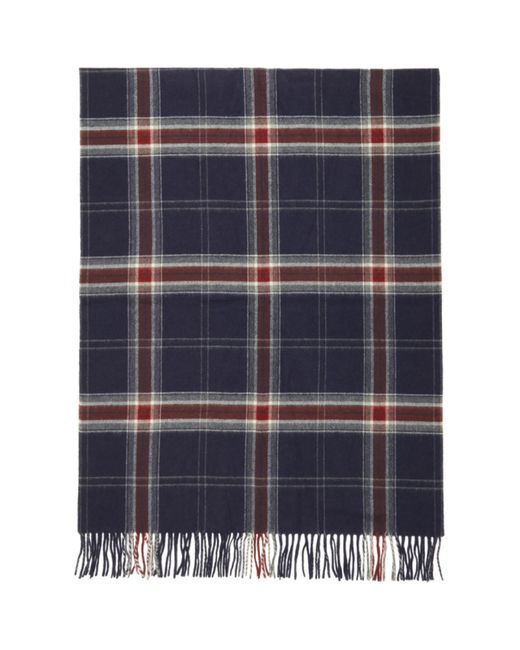 Harmony Navy and Red Antoine Scarf