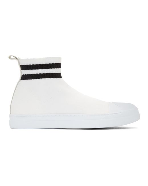 Neil Barrett and Skater Boot High-Top Sneakers