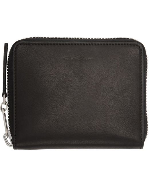 Rick Owens Small Zipped Wallet