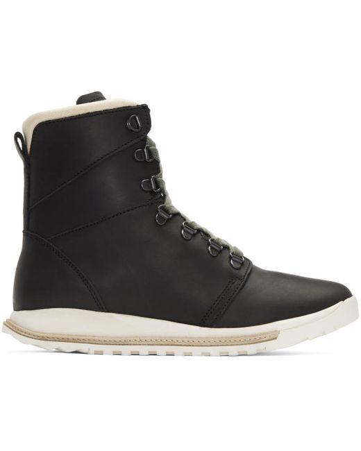 Rick Owens Hood Robber Edition Dirt Grafton Lace-Up Boots