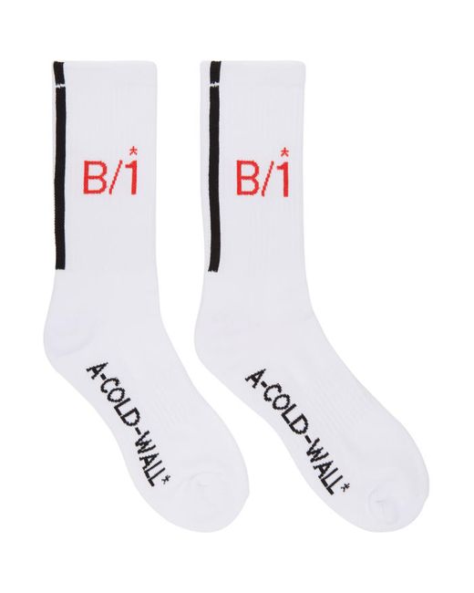 A-Cold-Wall and Logo Socks