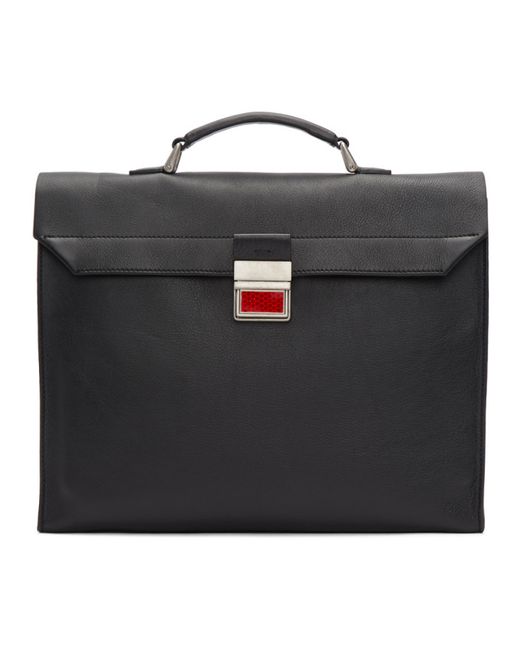 Maison Margiela Leather Rolled Up Briefcase