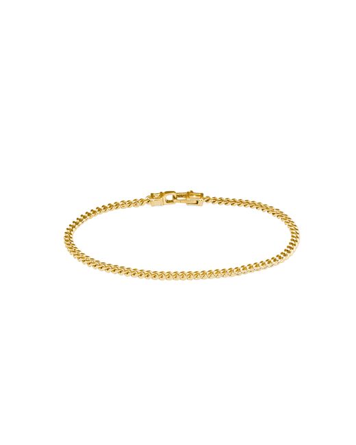 Tom Wood 9K Gold Curb Bracelet M