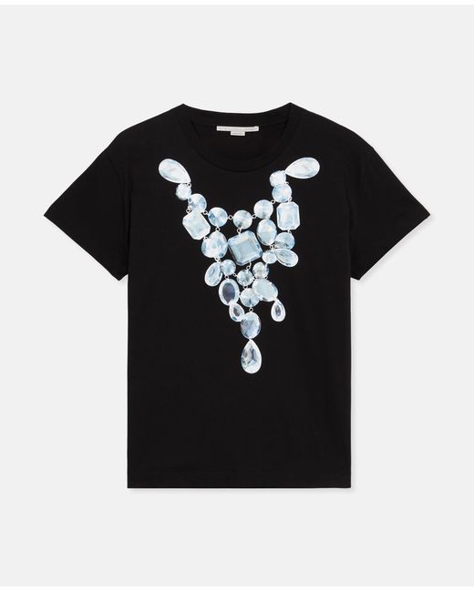 Stella McCartney Diamond Graphic Printed T-Shirt