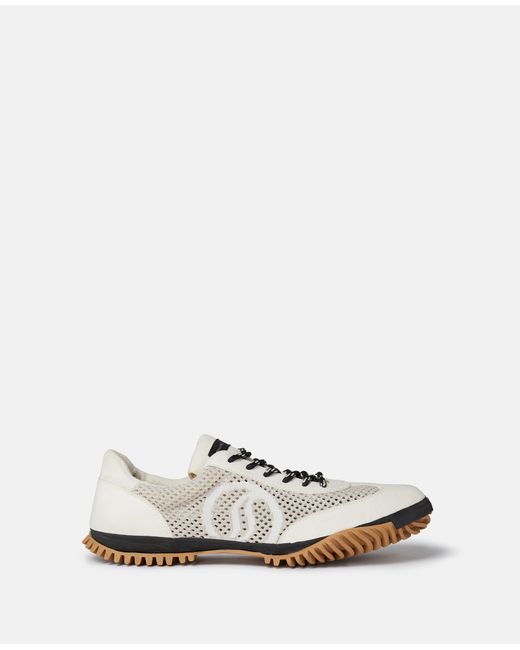 Stella McCartney S-Wave Sport Mesh Panelled Sneakers Pure