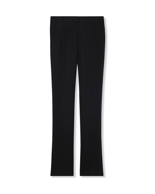 St. John Michelle Stretch Crepe Suiting Pant W/Pockets