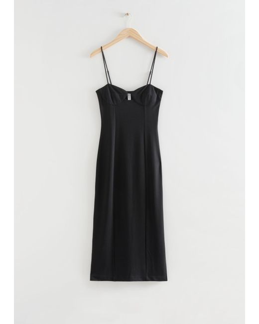 Other Stories Cut Out Bodycon Dress