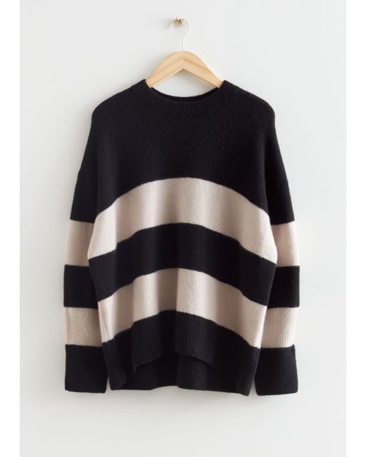 Other Stories Striped Knit Sweater