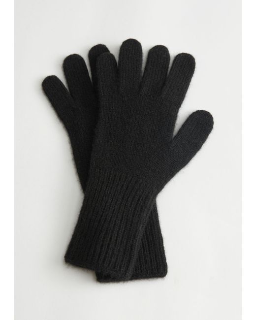 Other Stories Knitted Cashmere Gloves