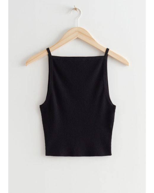 Other Stories Ribbed Tank Top