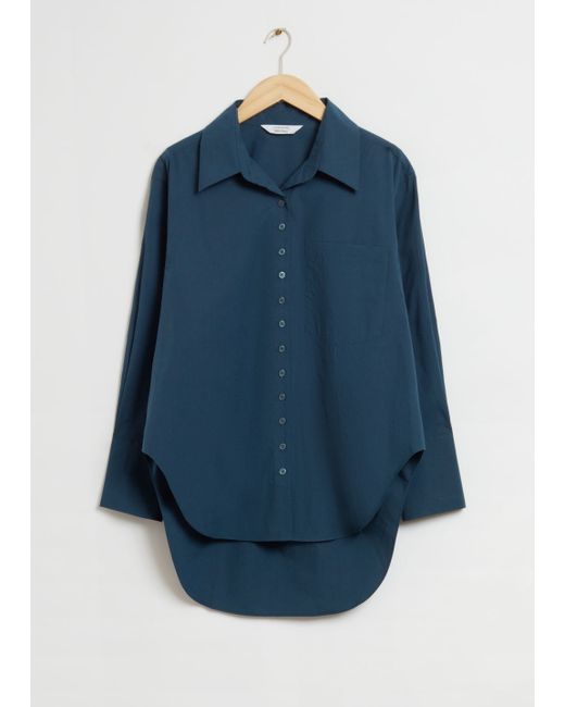 Other Stories Oversized Organic Cotton Shirt