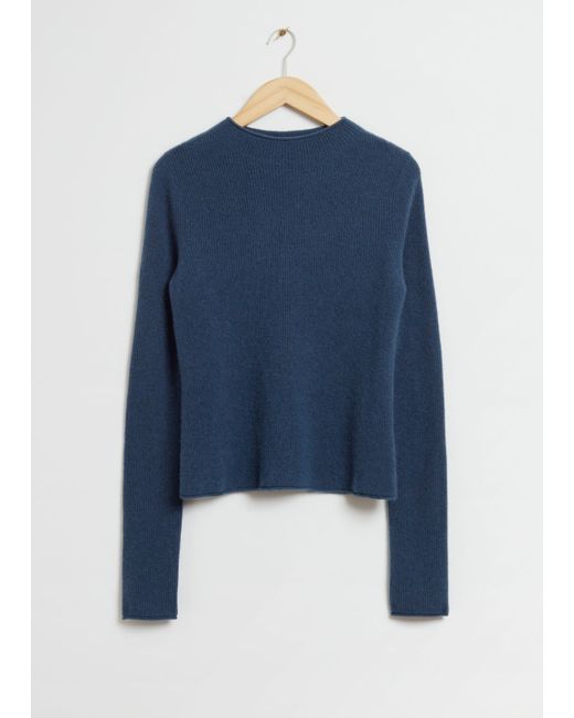 Other Stories Exaggerated Long-Sleeved Cashmere Jumper