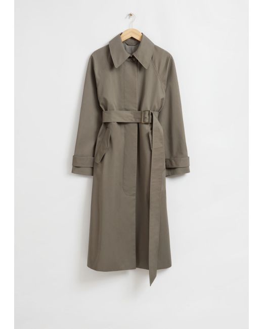 Other Stories Relaxed Mid-Length Trench Coat