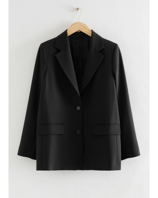 Other Stories Relaxed Single-Breasted Blazer