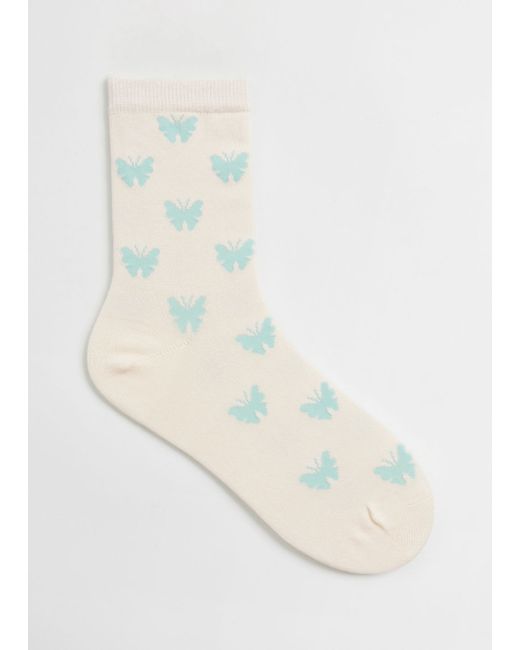 Other Stories Butterfly Socks