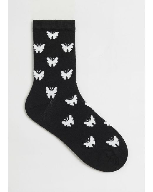 Other Stories Butterfly Socks