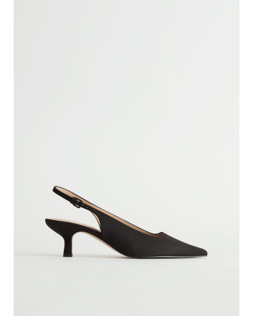 Other Stories Pointed Slingback Pumps