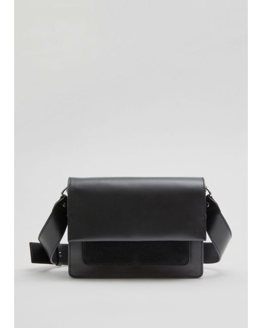 Other Stories Leather Crossbody Bag