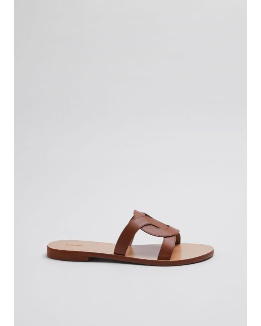 Other Stories Woven Leather Sandals