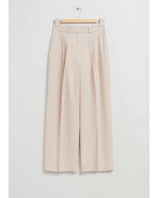 Other Stories Tailored High-Waist Trousers